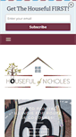 Mobile Screenshot of housefulofnicholes.com